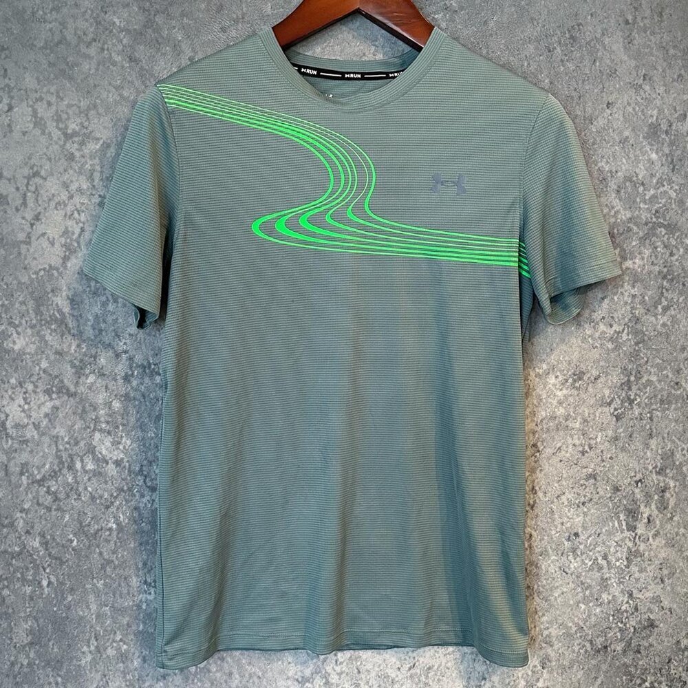 Under Armour Run Fitted HeatGear T-Shirt, SM